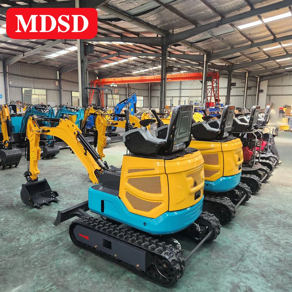 MDSD حفارة زاحفة هيدروليكية رائجة البيع بستان المزرعة استخدام باجر حفار صغير EPA Euro 5 مخصص