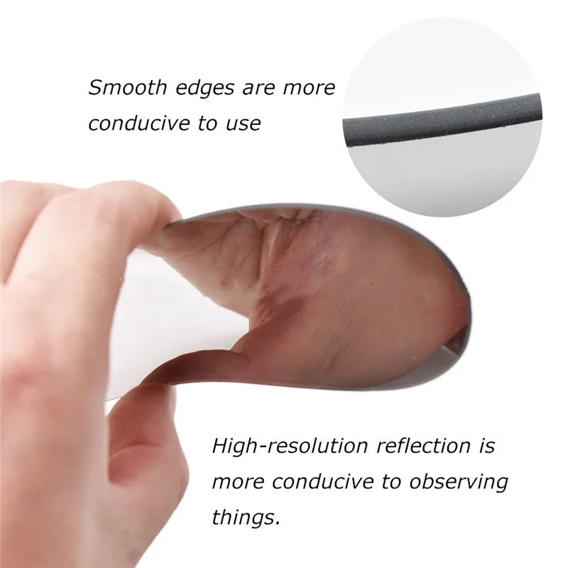 

5Pcs/Set Dental Intra Oral Reflector Orthodontic Double-Sided Mirrors Glass Material Dental Tools