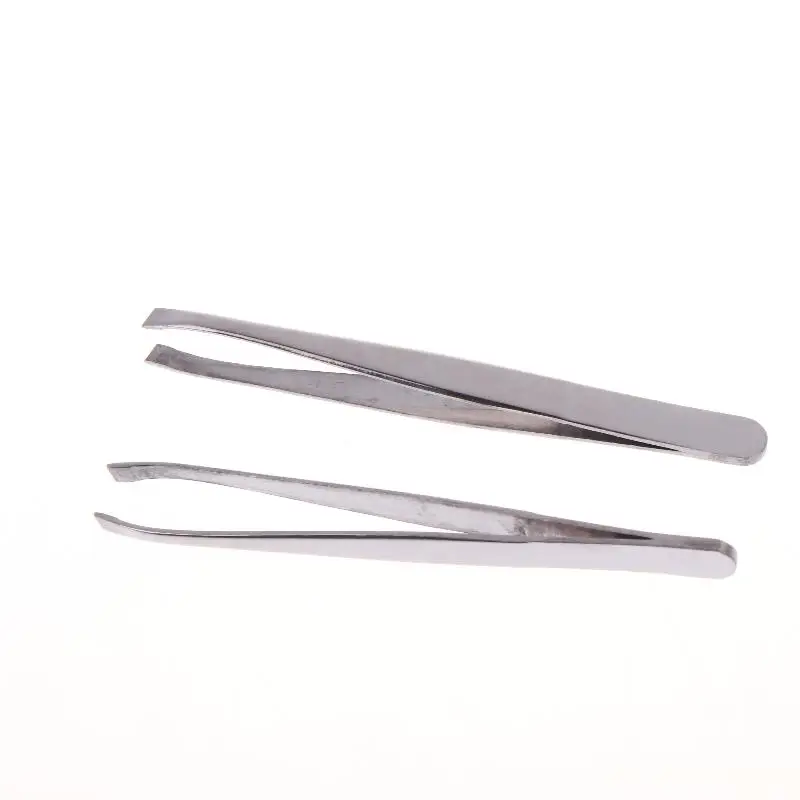 * New Sale 5/3Pcs Stainless Steel Tweezers For Eyebrows And Beard | Multi-Functional Tool For Grooming And Facial Care