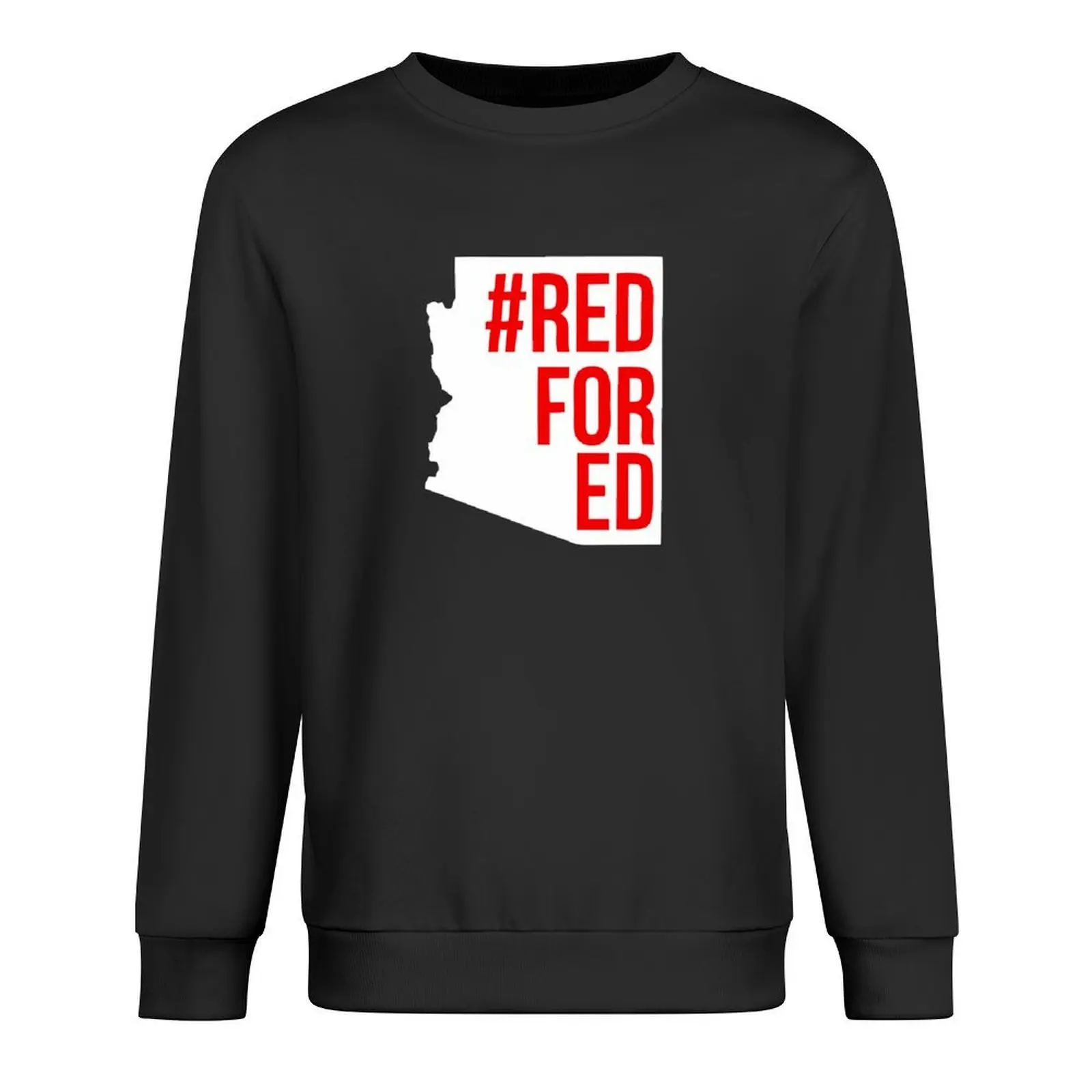 

Red For Ed Pullover graphic t shirts men fashion men korean clothes clothes for men sweatshirt male