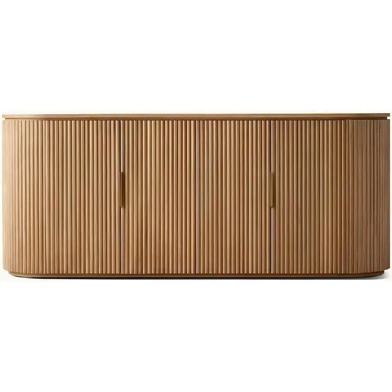 

/High Quality Solid Oak Wood Storage TV Cabinet and Sideboard for Dining for Home Furniture in Living Room or Villa