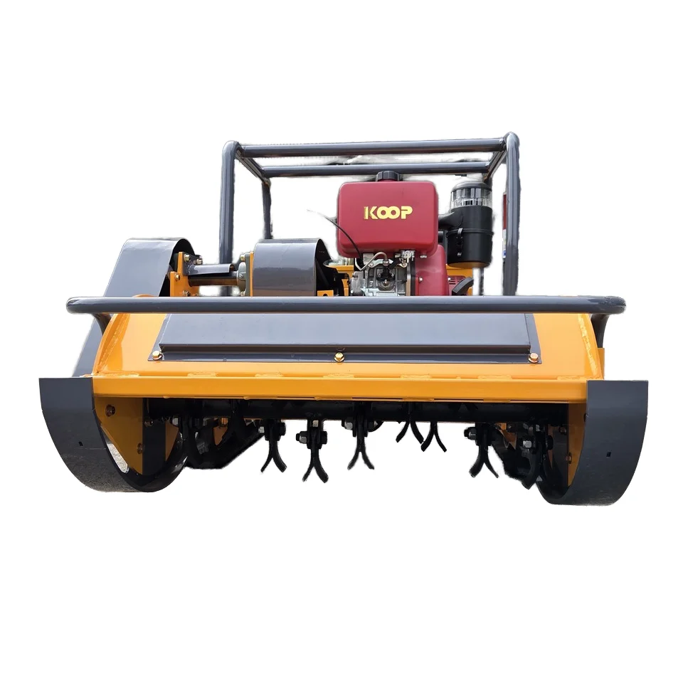 Hot selling model made in China 500mm800mm1000mm1200mmDiesel flail type intelligent remote control lawn mower