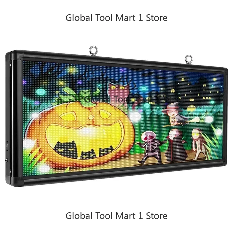 P6 Outdoor LED Sign Full Color 40'' x 18'' WiFi Scrolling LED Display With High Resolution High Brightness Programmable LED Sign - view 4