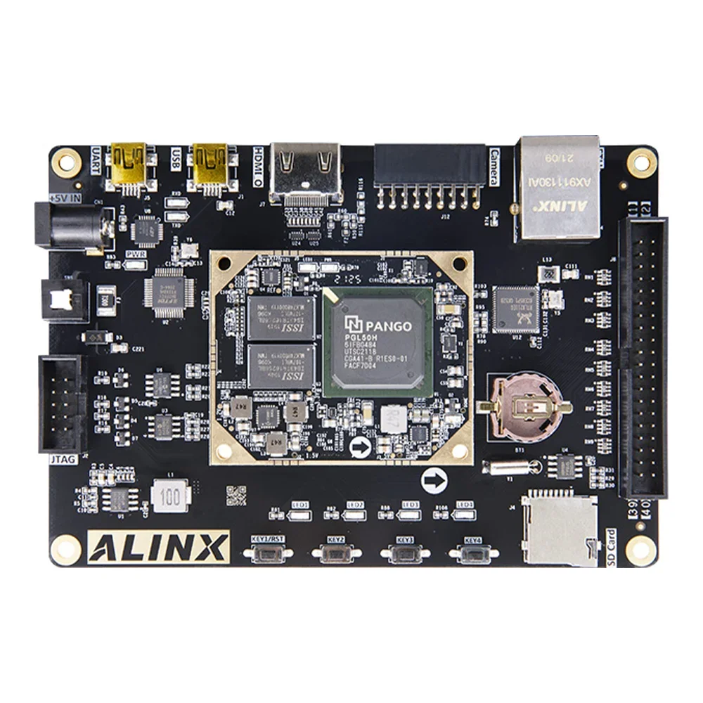 ALINX-Placa Demo Ethernet, AXPGL50H, PGL50H, PANGOMICRO, Placas SoM Série de Logotipos, Vídeo HDMI