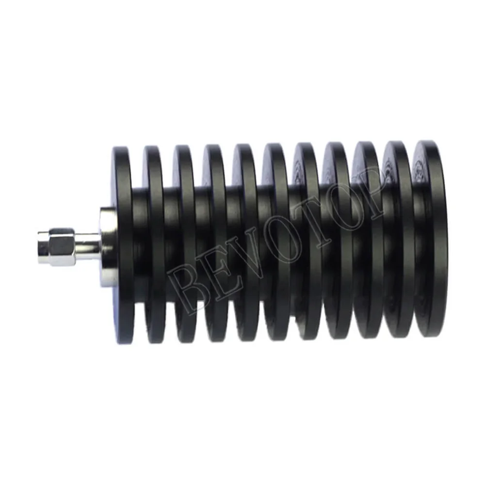50W SMA Male Plug Connector RF Coaxial Termination Dummy Load 50ohm 3GHz/6GHz Nickel Plated Coaxial Accessory