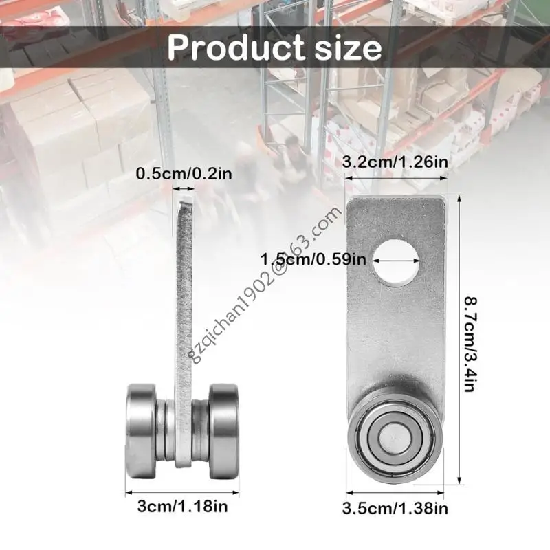 Bộ xe đẩy X7AB cho thiết bị hệ thống cửa tủ quần áo Thiết bị & Nhà máy