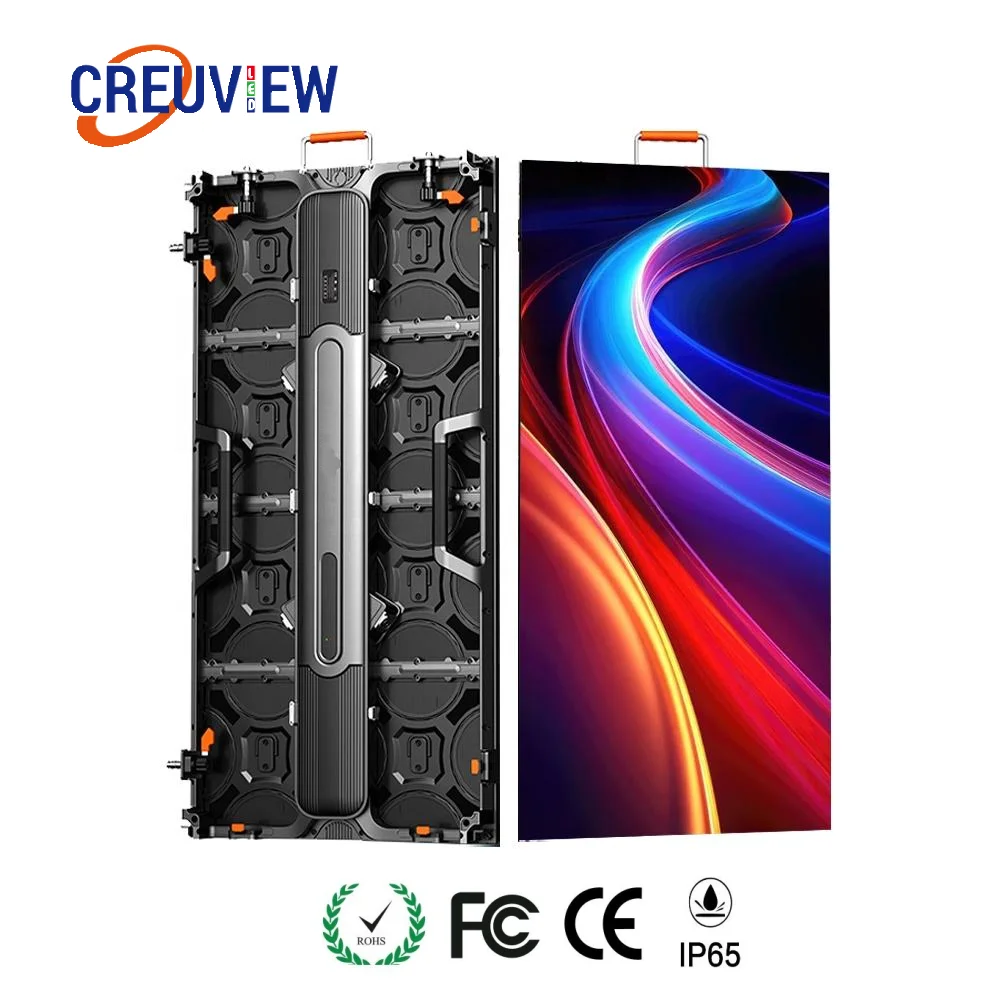 HD P2.604 P2.976 P3.91 Outdoor Rental LED Display Screen Panels 500x1000mm LED Video Wall Full Color for Stage Background