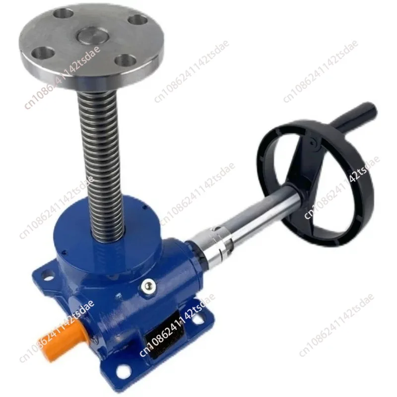

Fixed Electric Lifting Platform, Screw Hoist with Worm Gear, Manual & Electric Small Screw Jack
