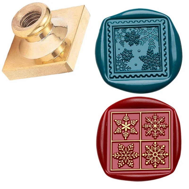 Snowflake Wax Seal …