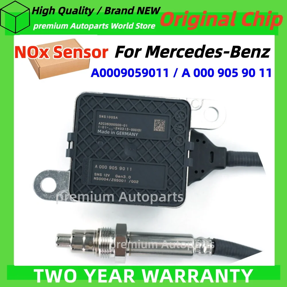 

A0009059011 0009059011 Original NEW Nitrogen Oxide NOx Sensor For Mercedes-Benz 12V