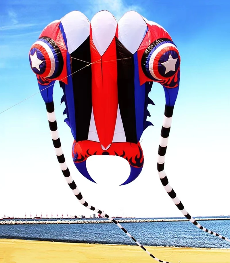 free shipping large soft kite fly trilobite kites for adults kite nylon kite giant kites for adults octopus kites wind spinner