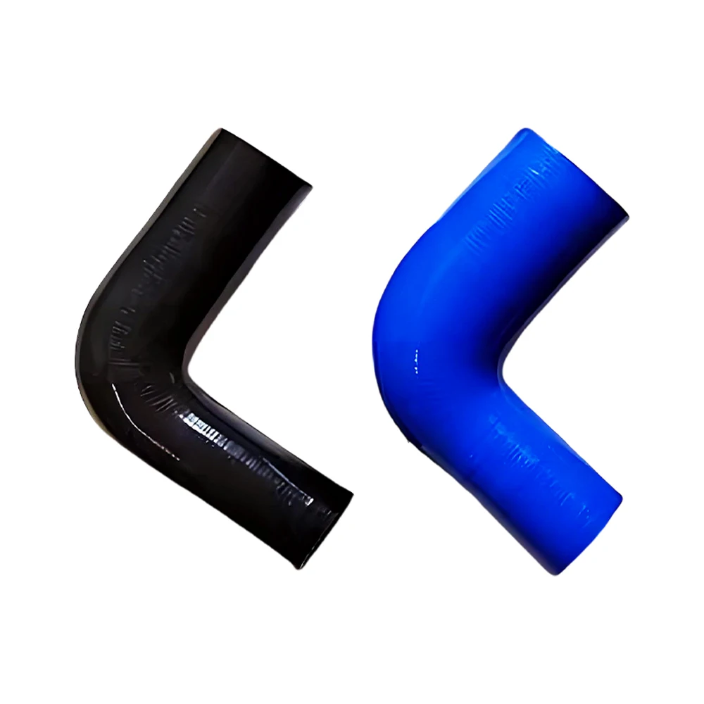 90 degrees Reducer Silicone Elbow Hose Rubber Joiner Bend Tube Car Intercooler Turbo Intake Pipe Coolant Tube Black Blue Red ID