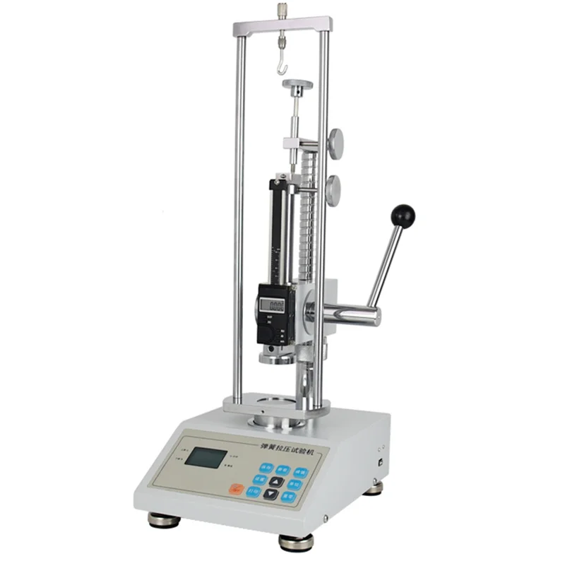 Digital spring tensile and compression testing machine Spring compression tensile stress testing instrument Push-pull force