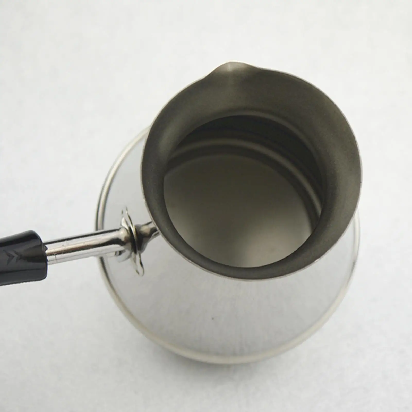 Cafetière turque en acier inoxydable, chauffe uniformément, carafe à espresso Moka pour la cuisine et les boissons des fêtes