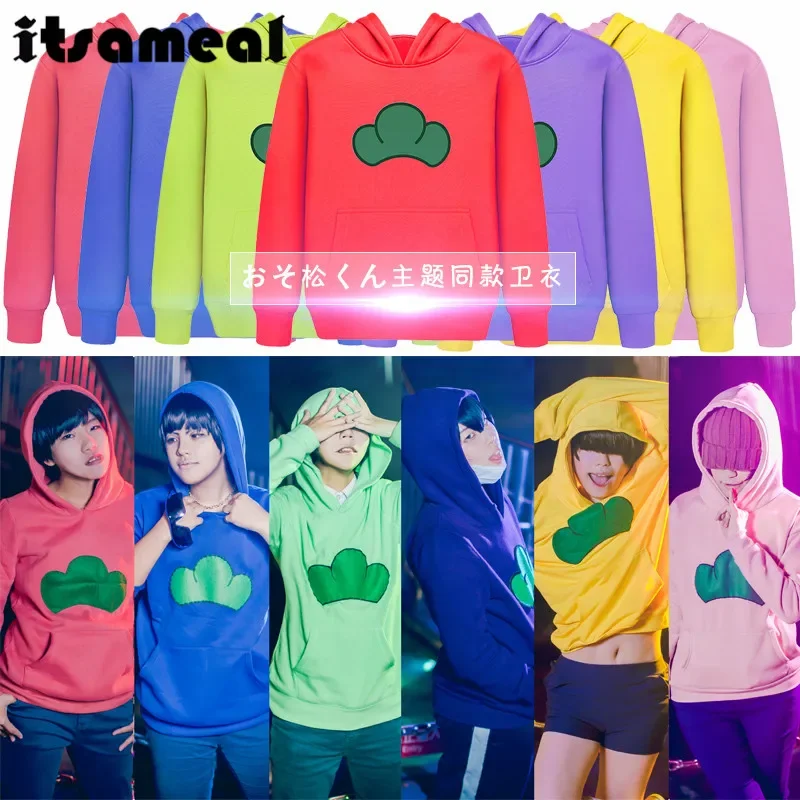 Osomatsu-San/Karamatsu/Choromatsu/Ichimatsu/Jyushimatsu/Todomatsu chaqueta de disfraz de Cosplay sudaderas con capucha