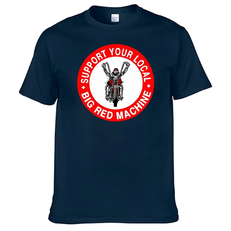 Support Your Local 81 Big Red Machine T shirt 100% bawełna N03