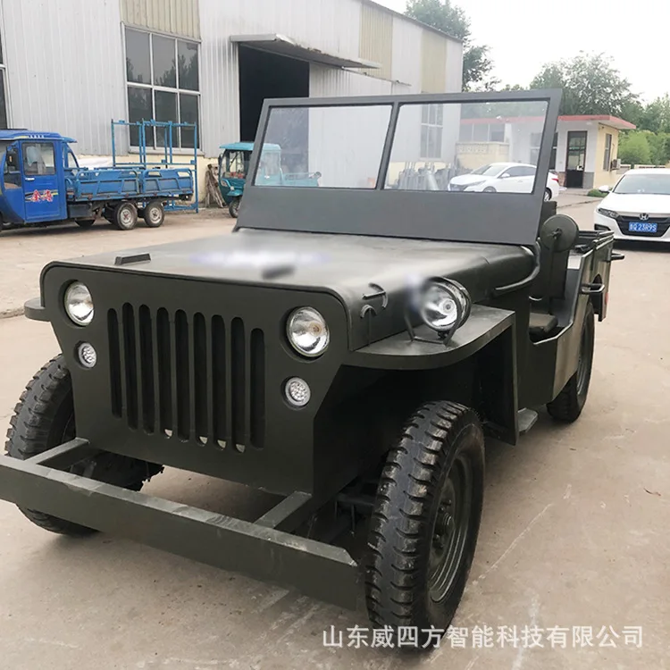 Operable open-top field command off-road assault vehicle model hot-selling military expansion base