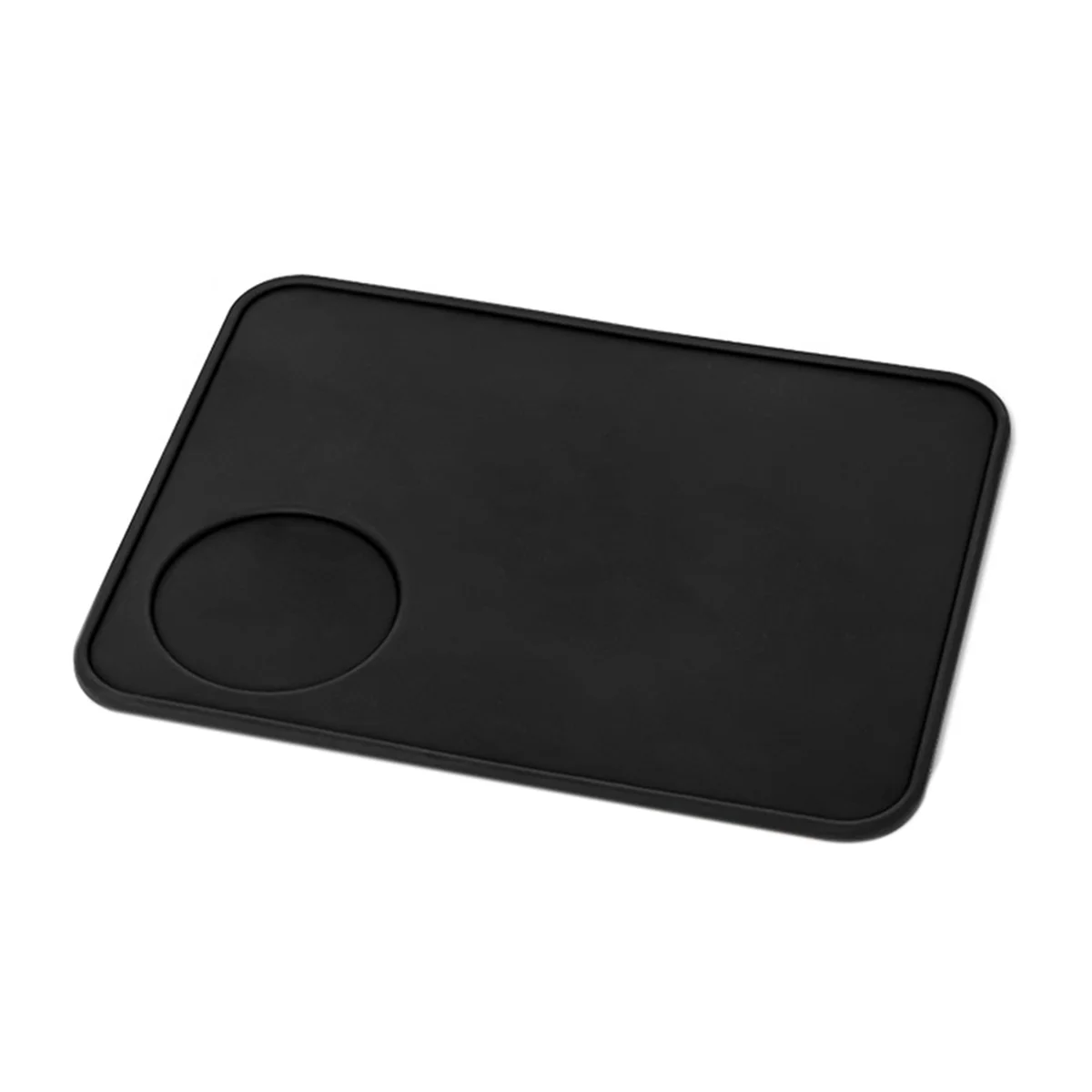 Silicone Coffee Tamper Mat Espresso Tamper Distributor Station Anti-Slip Tamping Pad Bar Home Barista Accessories,A