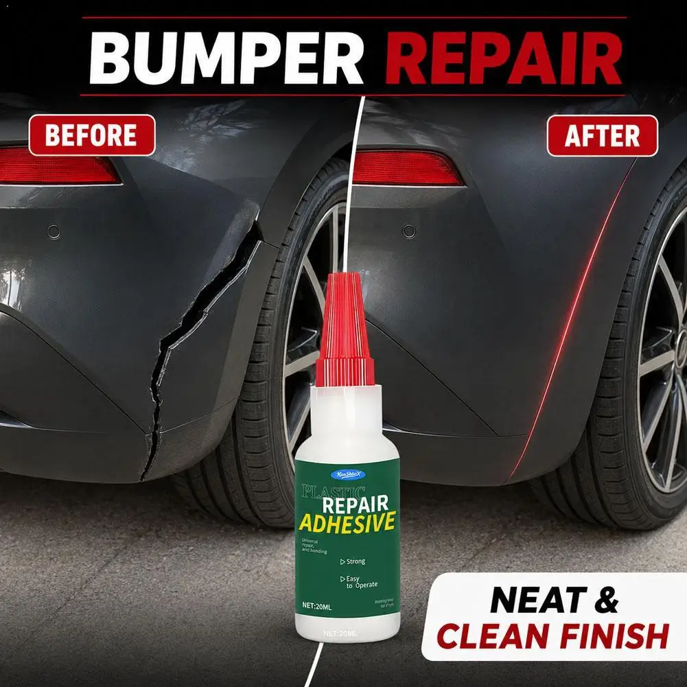 Heavy-Duty Car Bumper Plastic Adhesive Structural Repair Adhesive For Cracks,Strong Adhesion Suitable For Bumpers,Mirror Bases