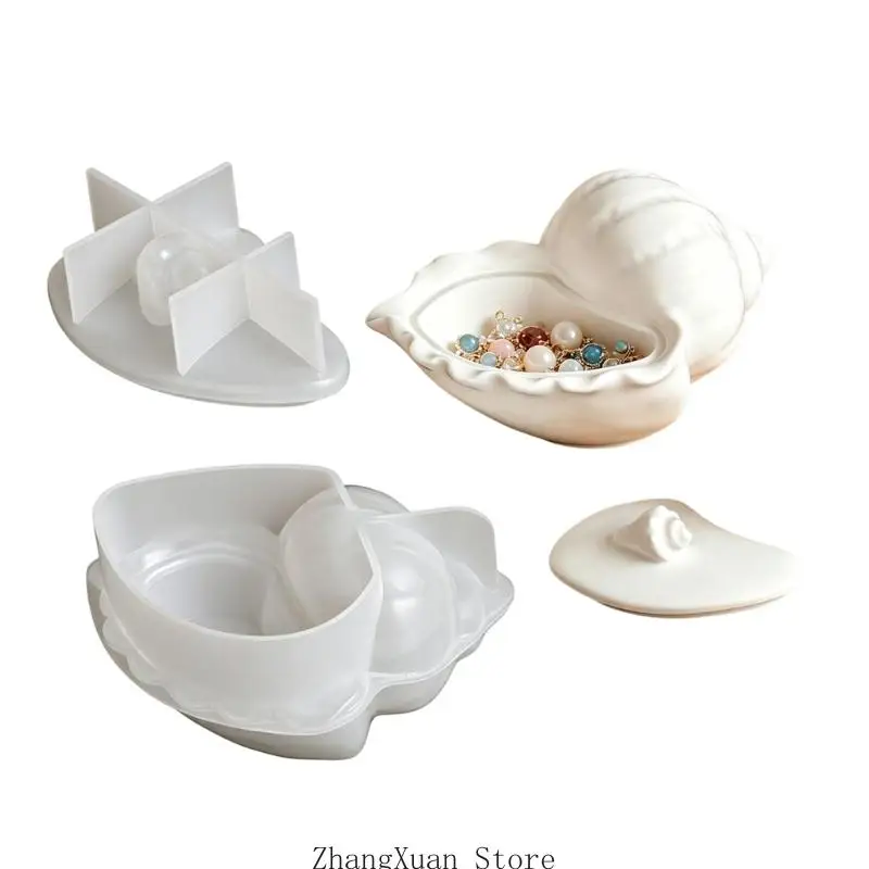 Muschelförmige Boxform für Ausstellungszwecke und kleine Aufbewahrungsprojekte 3XUF – Detail 8