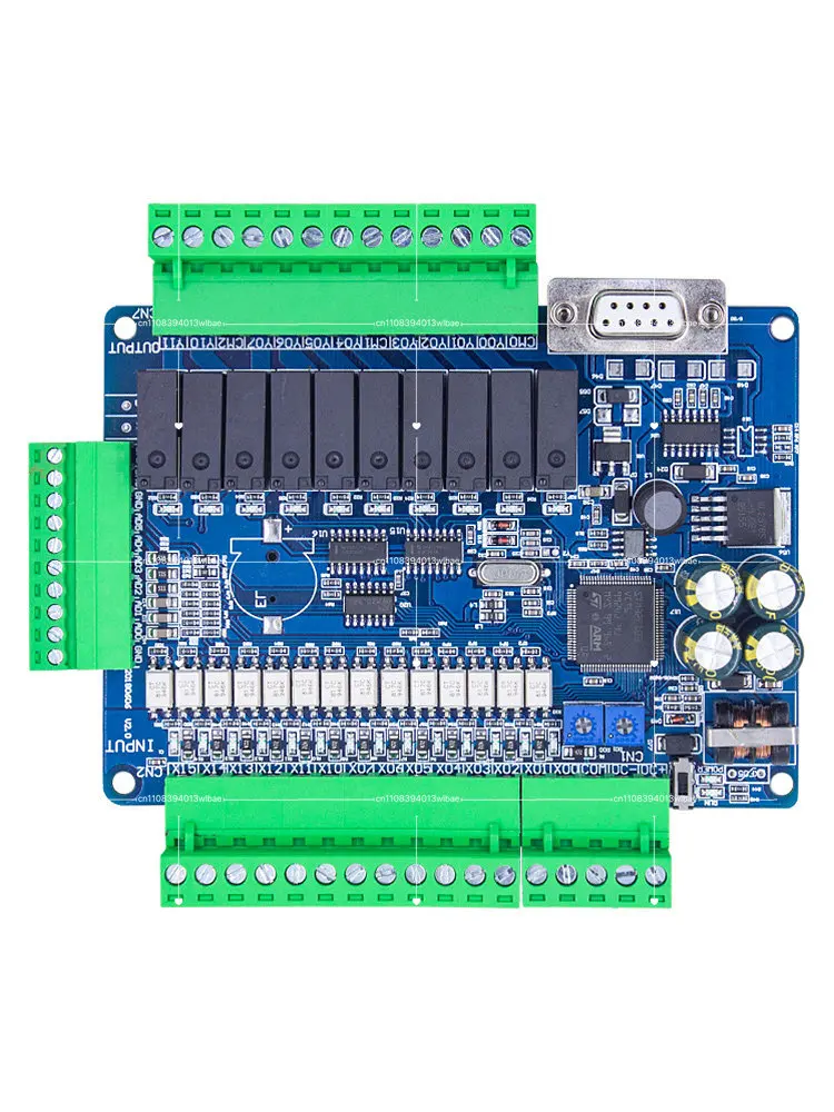 

PLC Industrial Control Board Compatible with FX3U 24MR MT Analog High-speed Counting Pulse Output Programmable Logic Controller