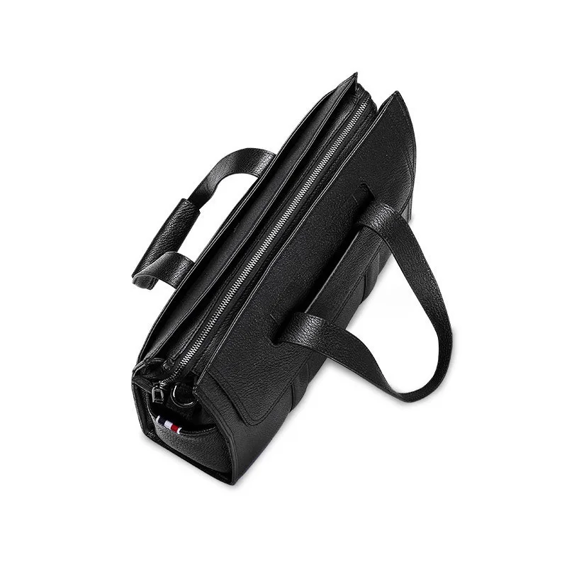 جديد حقيقي حقيبة ساعي الرجال حقائب جلدية للرجال حقيبة يد الطبقة العليا جلد البقر حقيبة لابتوب 15.6 بوصة الأعمال حقيبة سعة كبيرة