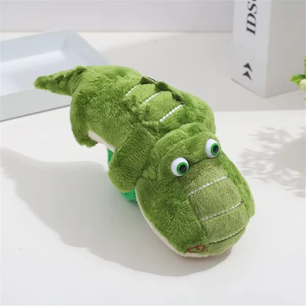 Simulation Crocodile Doll Wristband Wrist Style Hand Ring Bracelet Plush Toy Soft 23cm Animal Slap Bracelets Toy New Year Gift