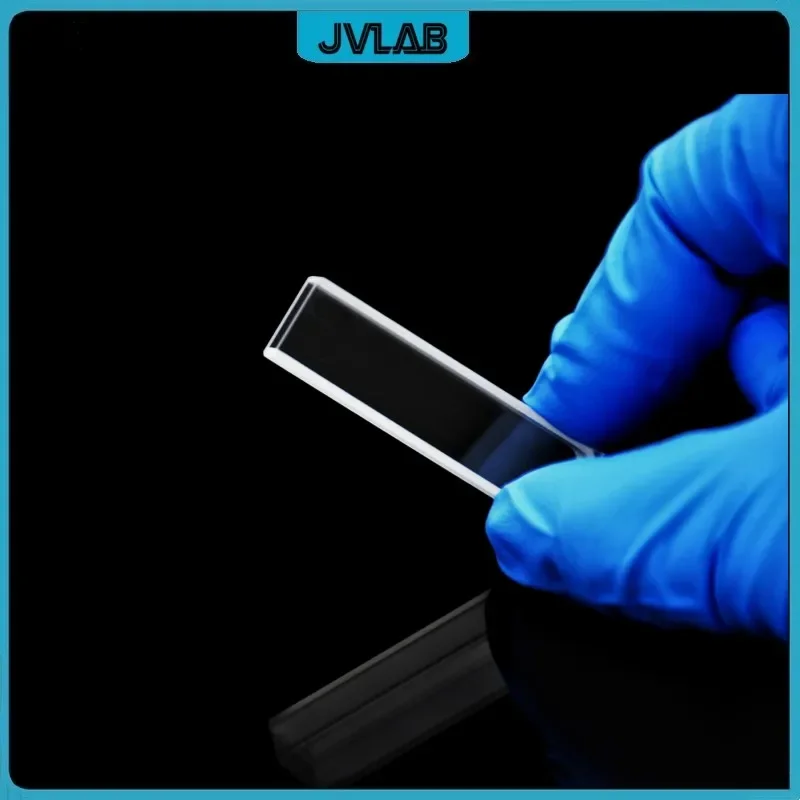 Glass Cuvette (Liquid Sample Cell) 0.4ml Light Path 1mm Absorption Cells For Spectrophotometer Frit Sintering Technology 2 / PK