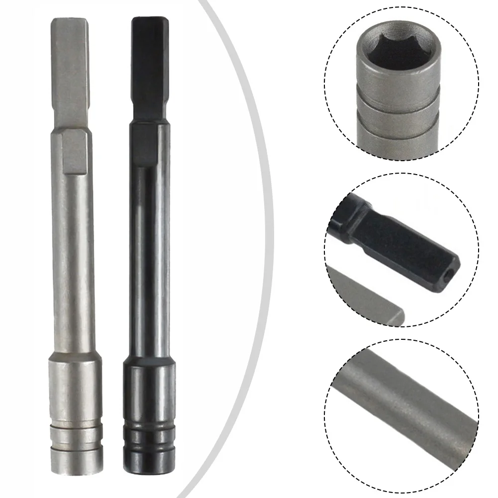 

Комплект из 2 адаптеров-удлинителей для шестигранных бит 1/4 дюйма, 83 мм, с надежным креплением для мультиинструментов