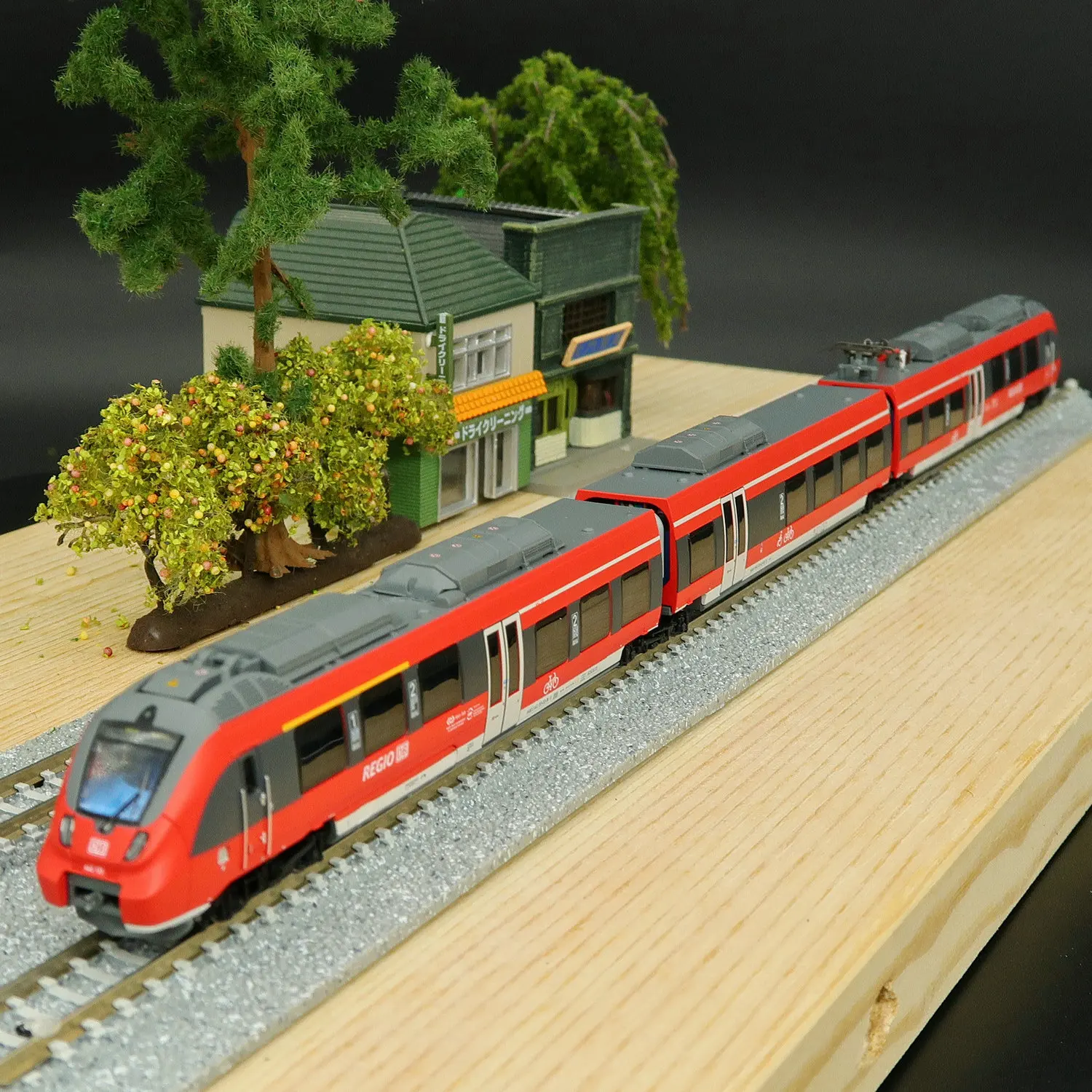 PIKO Train Model N Type 1/160 40208 DB Modern TALENT Intercity Train Three-section Set with Lights Rail Car Toy Boy Gifts