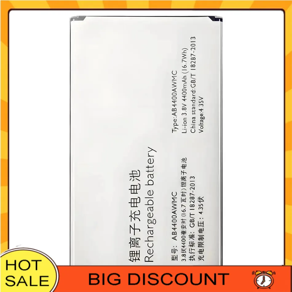 

Long Lasting AB4400AWMC For Philips V387 Mobile Phone Battery 4400Mah