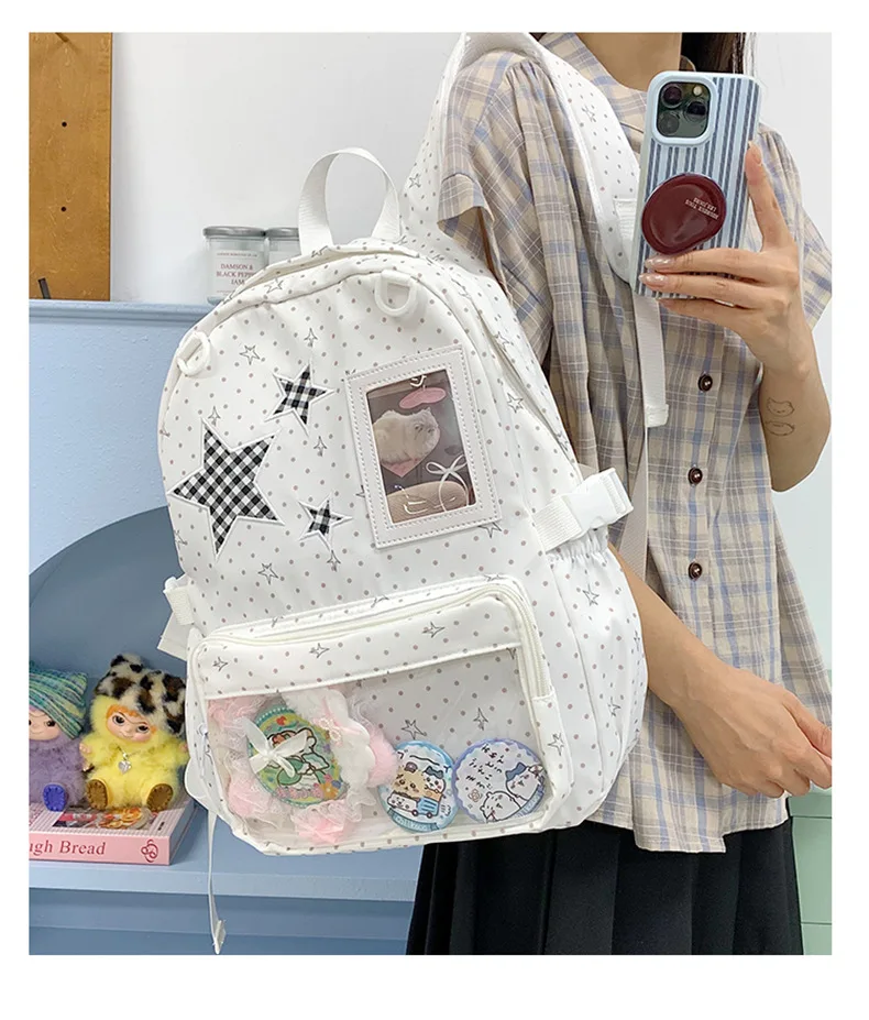 Kawaii Starry Harajuku Ita College Backpack - Limited Edition