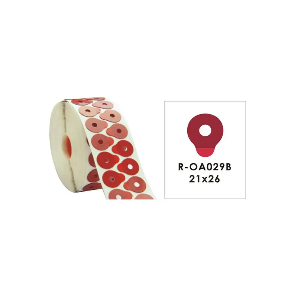 Optical Lens 21x26mm Blocking Pads Tape Auto Lens Edger with Double Sides Sticker Blocking Pads for Optical Lens Edging Glasses