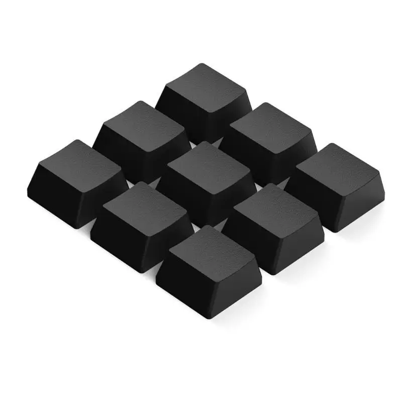 R53C 10PCS Non Engraved Keycap Thickened PBT OEM Height Keycaps Set Dye-Sub