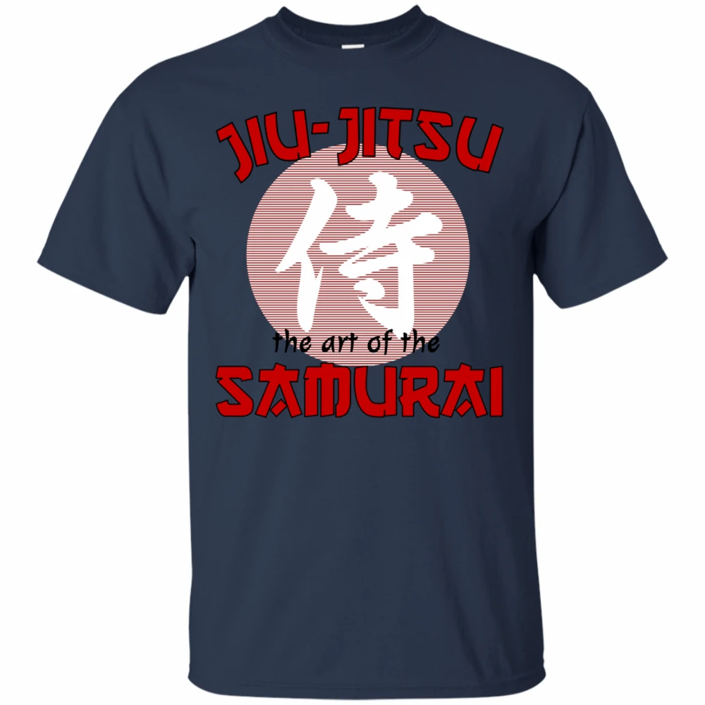 Jiu Jitsu The Art of The Samurai Martial Arts Japan Kanji T-Shirt 100% Cotton O-Neck Short Sleeve Casual Mens T-shirt Size S-3XL