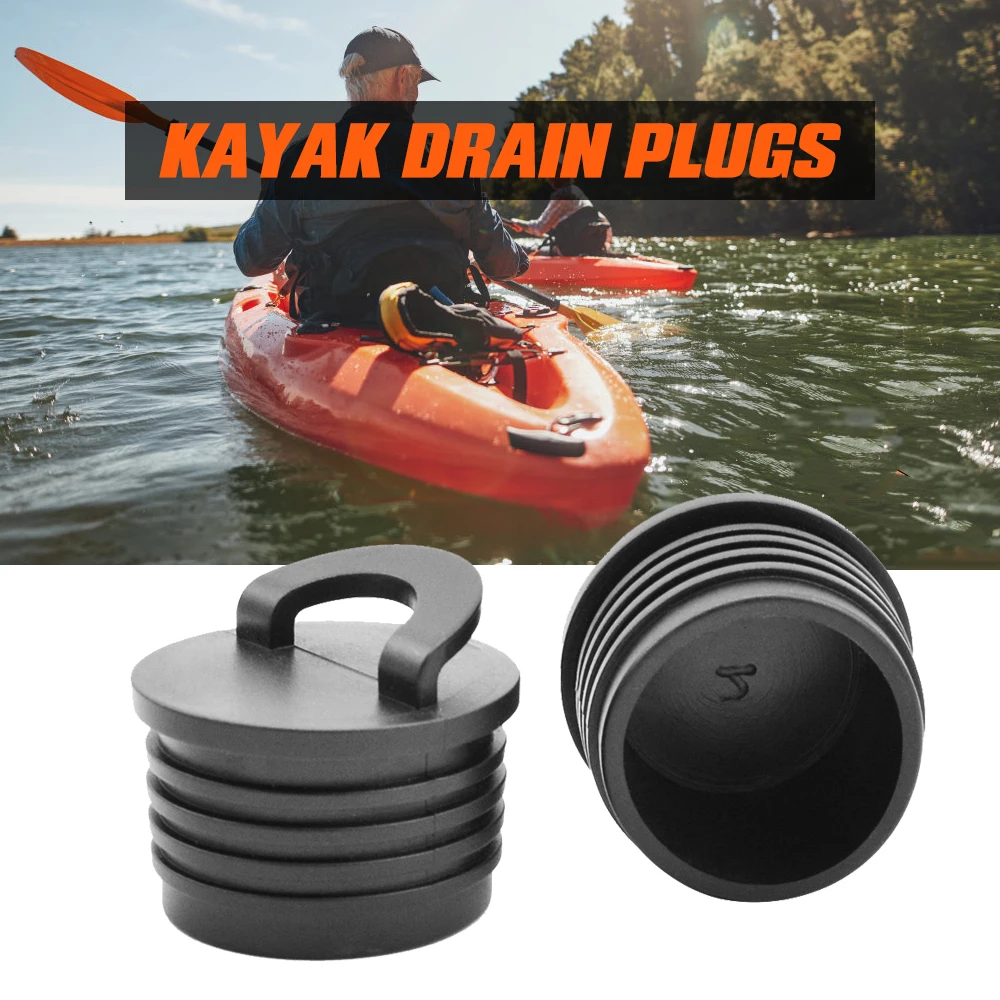 Drain Plug Replacement Kayak Drain Plug Drain Holes Thread Stopper Drain Holes Bung Scupper Plug for Kayak Canoes Boat
