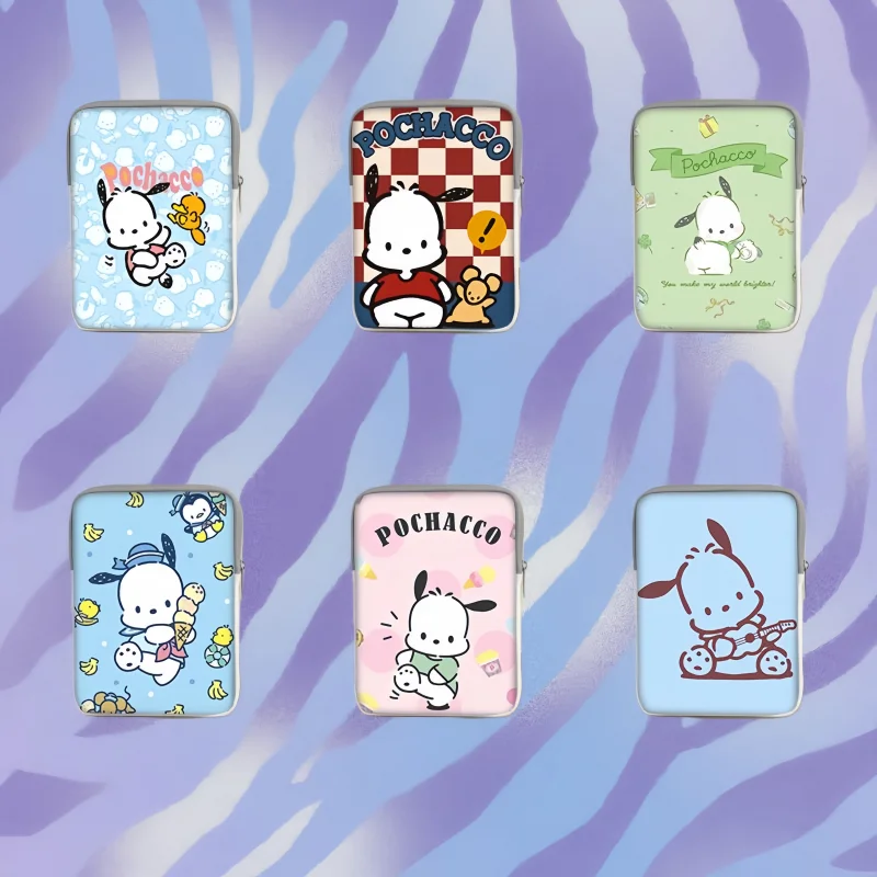 

Sanrio Pachacco Stitch Симпатичная розовая сумка для ноутбука Lenovo Dell HP Huawei Xiaomi Macbook Air M2 Чехол 10, 11, 12, 13, 14, 15, внутренний пузырь