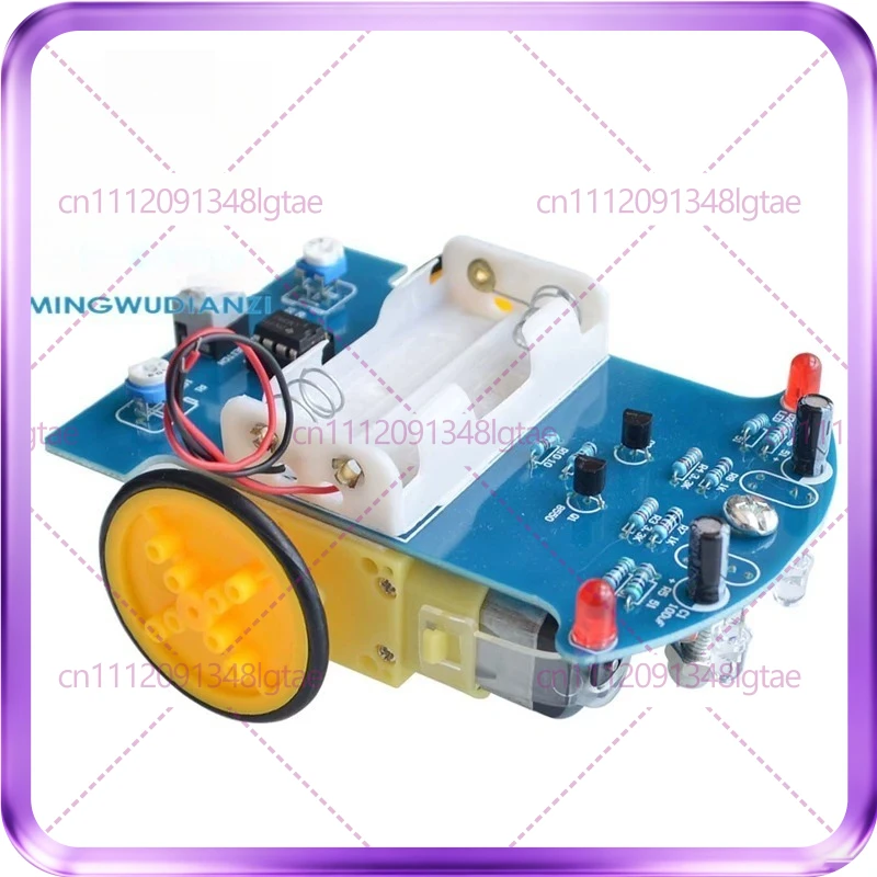 For Smart Tracking Car Kit D2-1 Patrol Car, Tracking Car DIY Electronic Parts