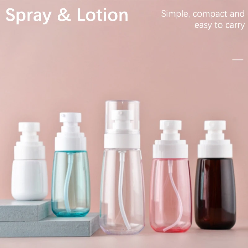 30ml Refillable Spray Bottles Alcohol Atomizer Mini Fine Mist Liquid Containers For Skin Care Makeup Travel Accessorie