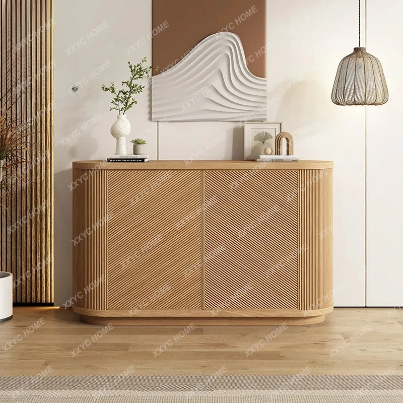 

DVArc side cabinet retro decorative storage, modern small apartment, entrance cabinet