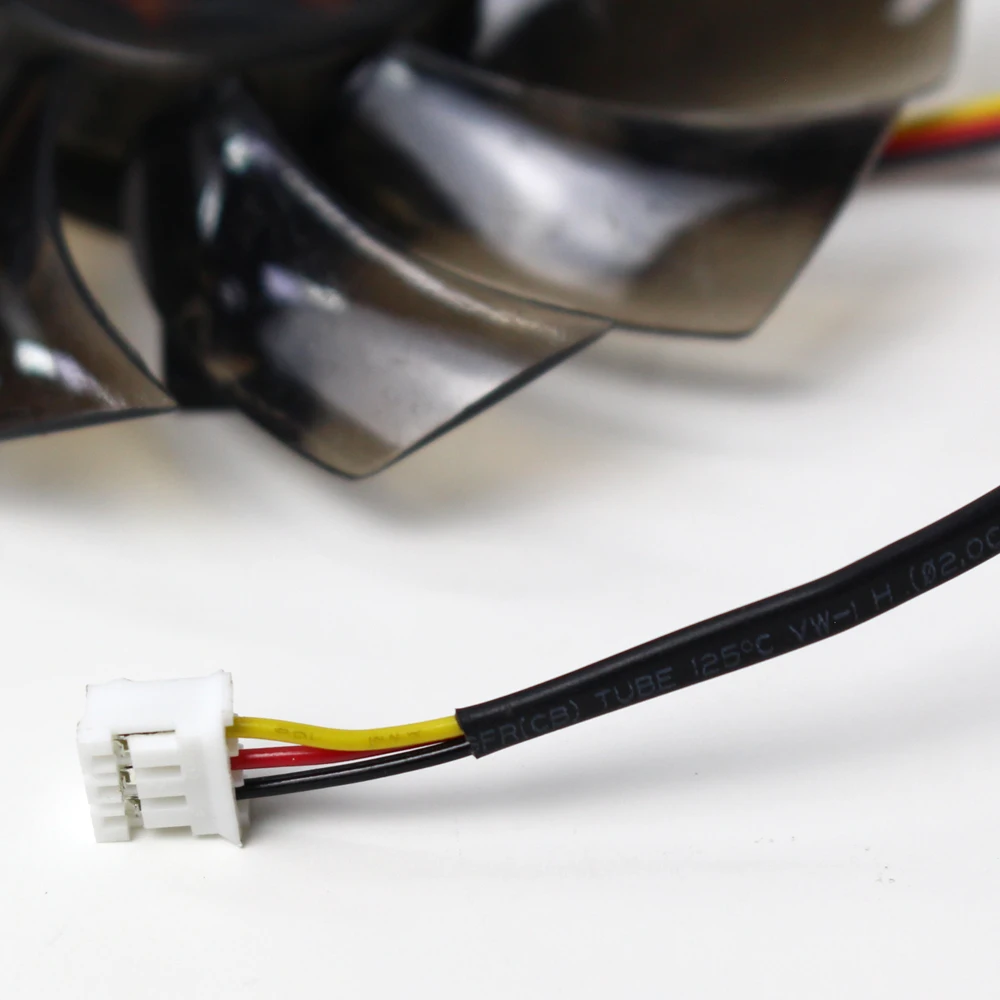 HA8010H12F-Z グラフィックスカード冷却ファン 3Pin ファン MSI GTX1650 1650S 75 ミリメートルグラフィックスカード冷却ファン