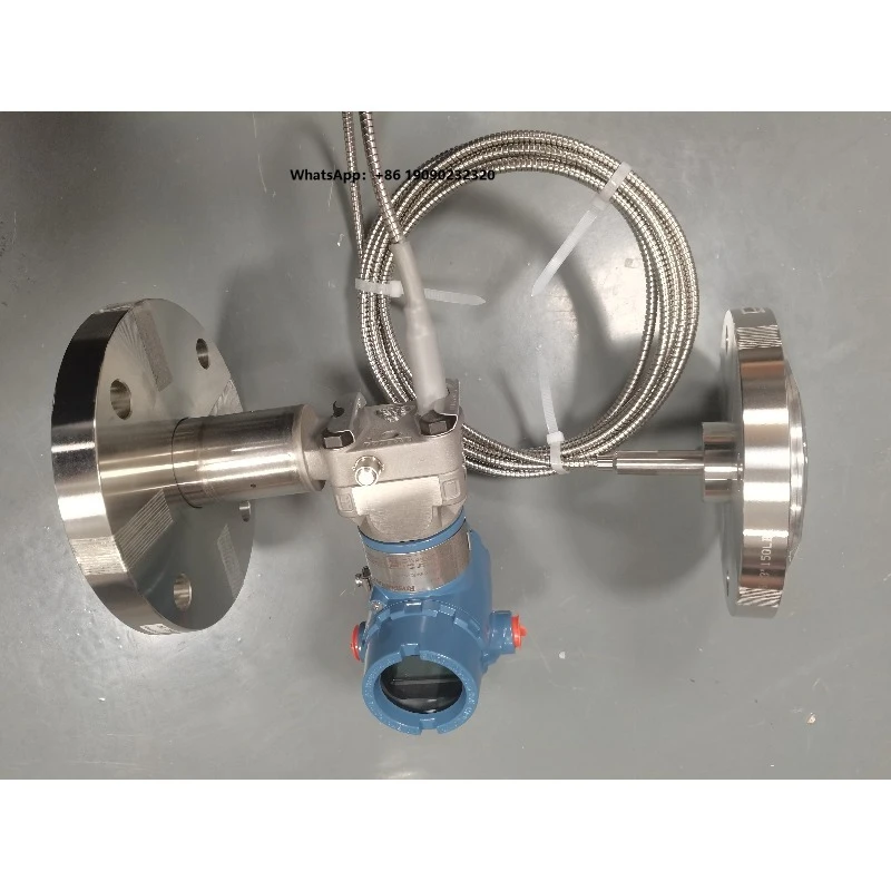3051/2051 1199 Double Flange Pressure Transmitter 4-20mA HART  Industrial Pressure Transducer Digital Sensor Gauge T001