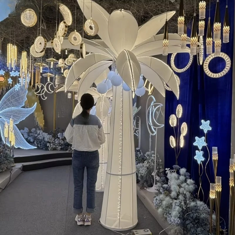 

Professional whimsical wedding decoration large tree wedding lighting decoration