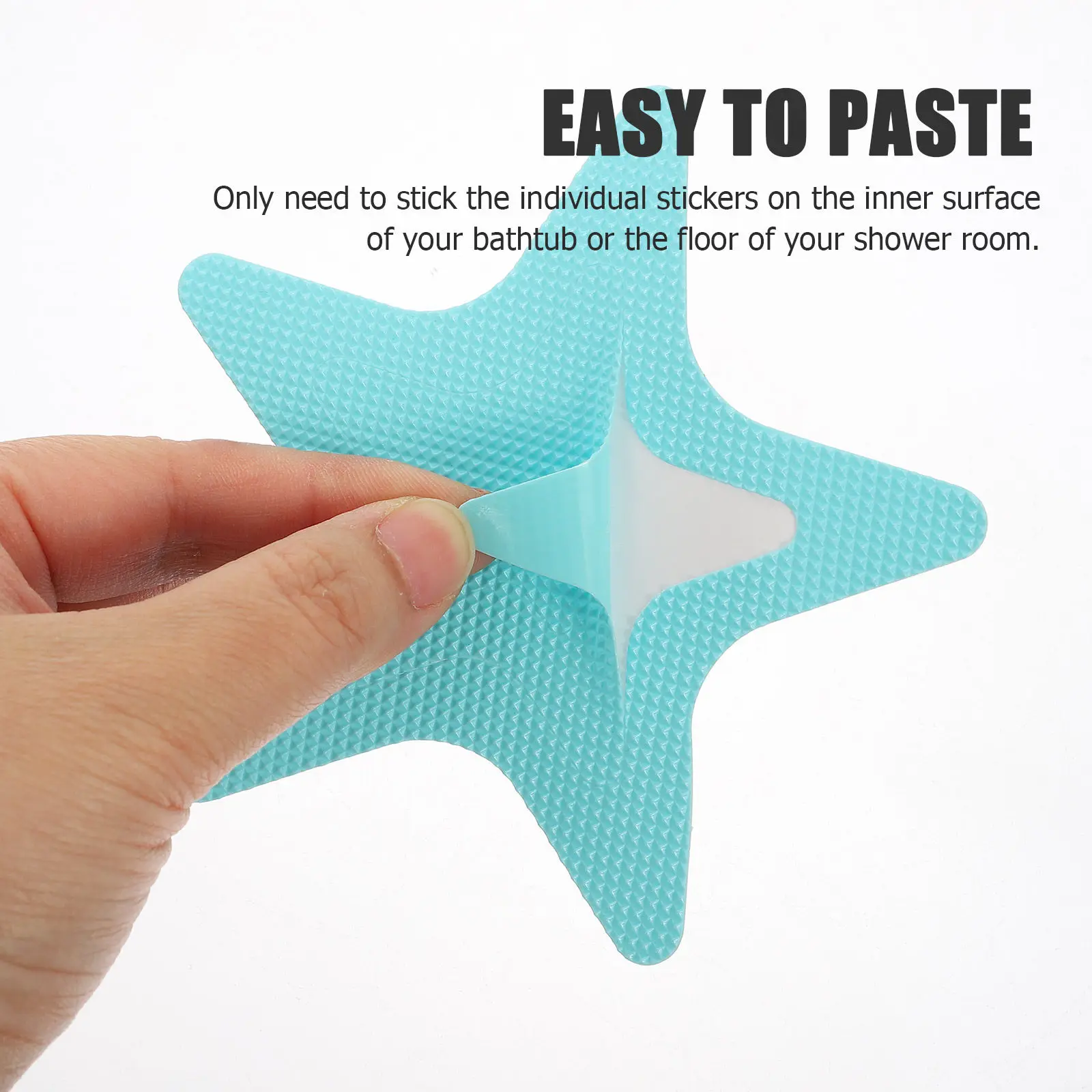 

20 шт. противоскользящих наклеек для ванной комнаты с дизайном пентаграммы, водонепроницаемые напольные наклейки, защитная лента для душевой, ванны, лестницы