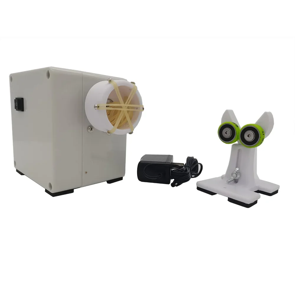 Imagem -05 - Elétrica-drive Máquina para Faça Você Mesmo Pesca Wire Embrulho Pesca Ajustável Rod Winding Equipamento Portátil 066rpm 110240v