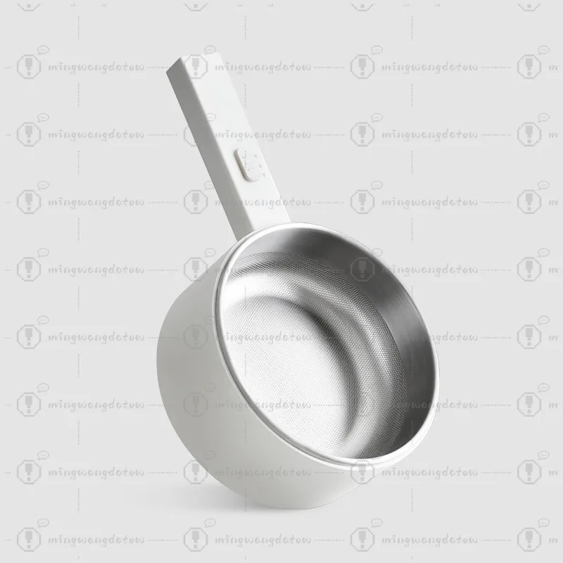 Household Small Power Electric Skillet Stainless Steel Non-stick Pan Fast Cooking Pot With Steamer Basket For Soup Porridge Hot