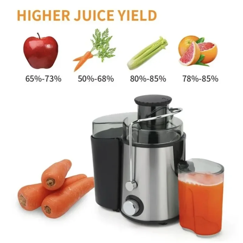 Juicer Centrifugal Household Large Caliber Electric Juice Machine Residue Separation Vegetable Juicer