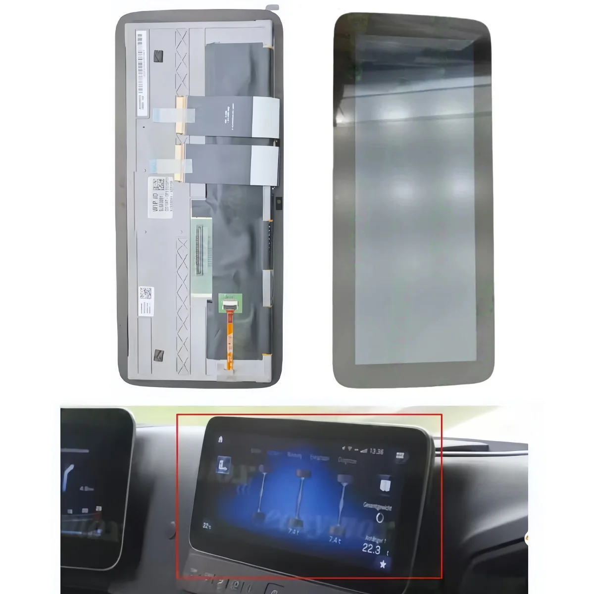 

10.25 Inch LCD Display for Mercedes Benz Actros MP5 TRUCK H-MH Car DVD Navigation With Touch Screen Repair A0004462