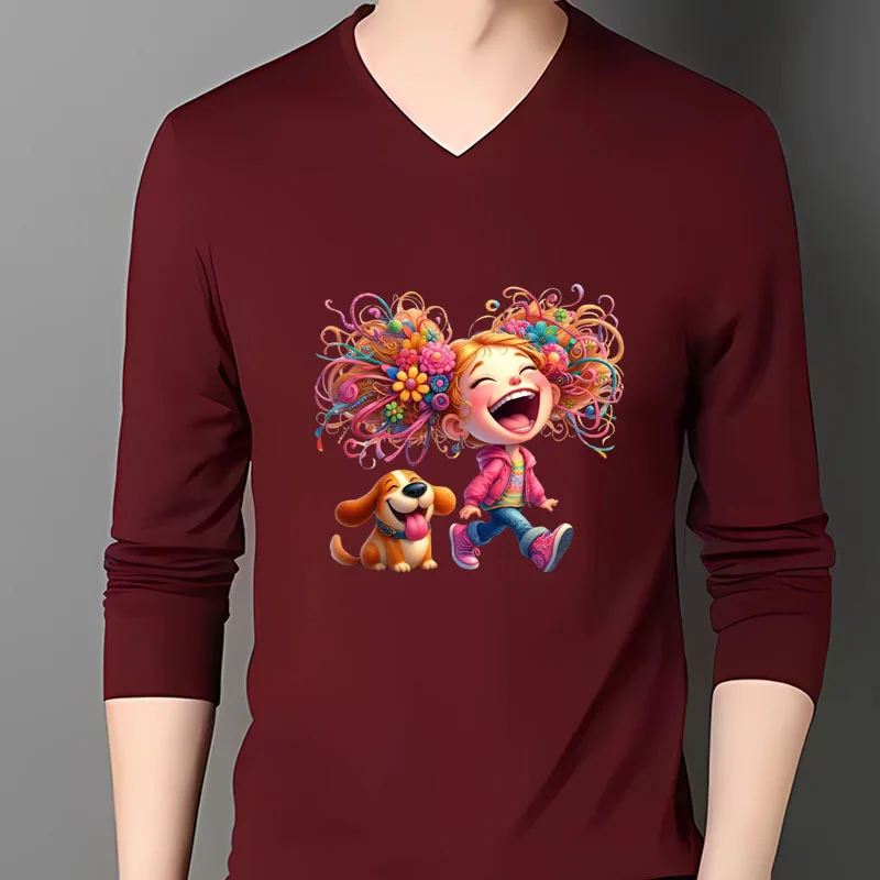 Creative vogue Afro Girl Princess head Iron On Heat Transfer Sticker For Clothes Pinted Vinyl Thermal Washable T-Shirt Applique