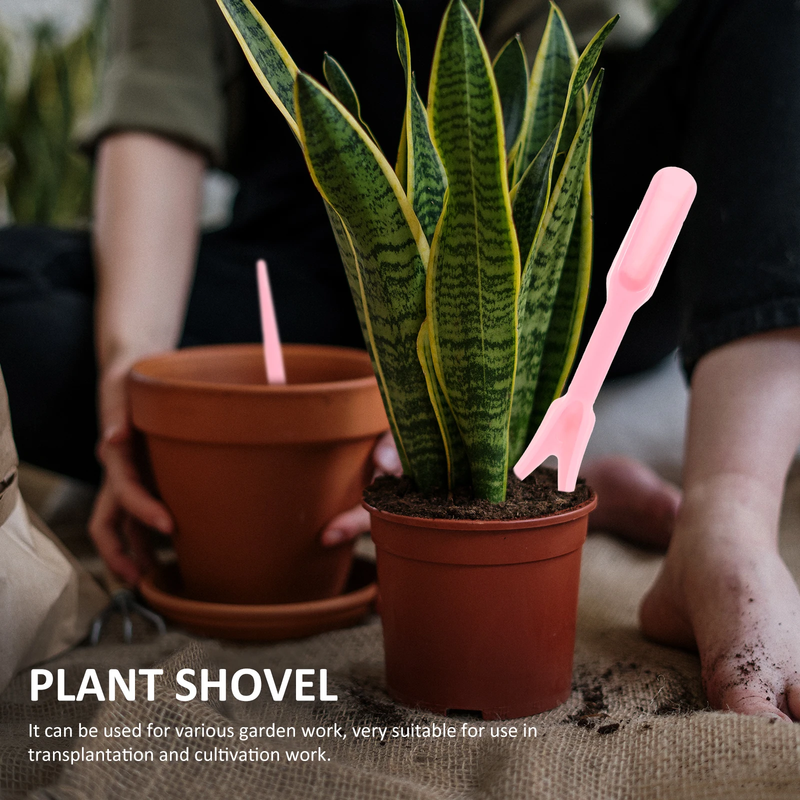 

Gardening Hand Tool Set Premium Plastic Durable Mini Portable Flower Planting Tools For Indoor Outdoor Transplant